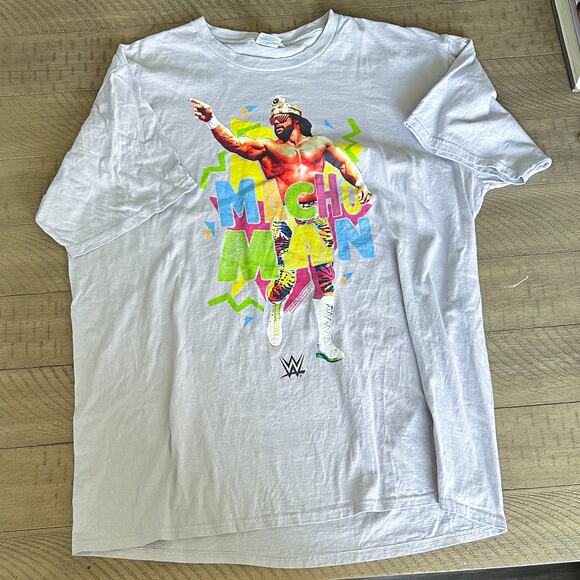 WWE Macho Man Randy Savage 80's T-Shirt XL - Picture 1 of 3